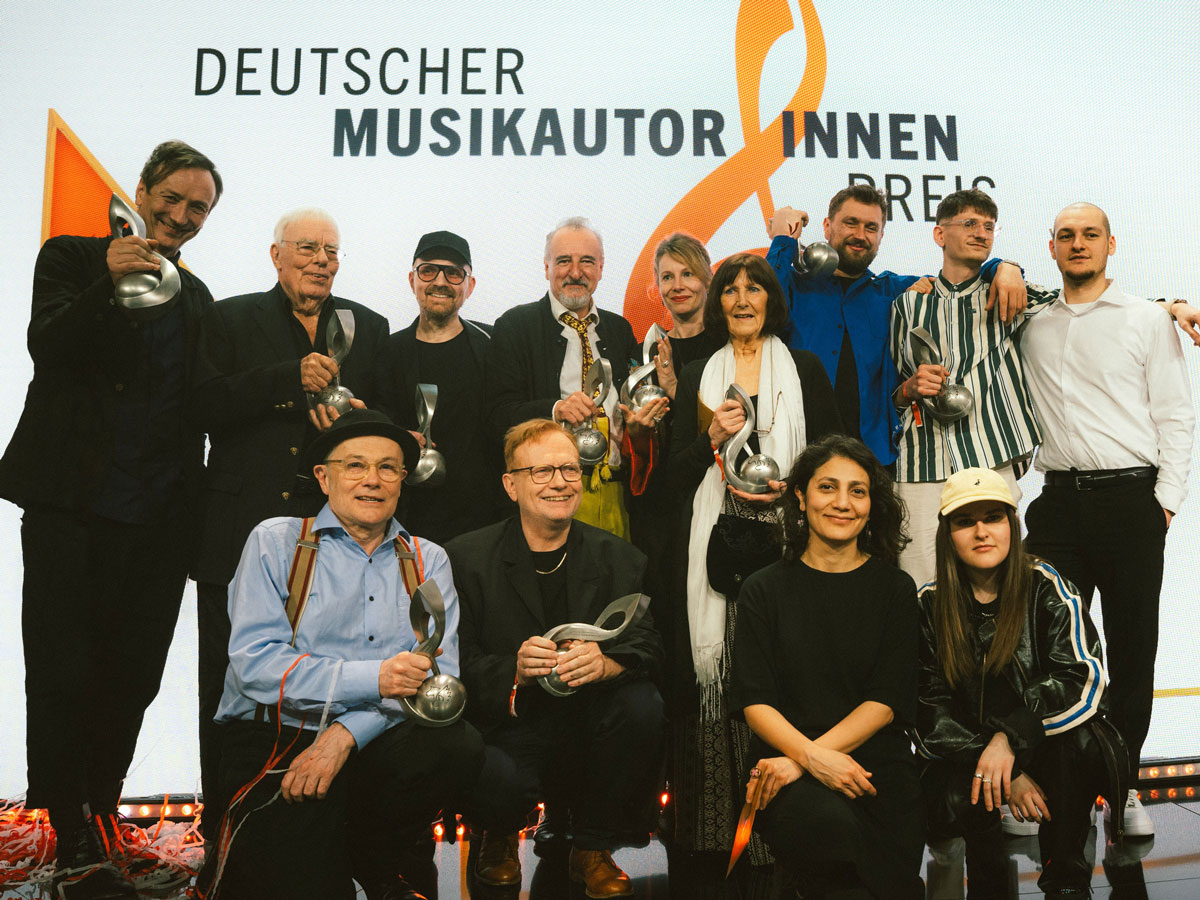 14. Deutscher Musikautor*innenpreis Wir gratulieren den Gewinner*innen!