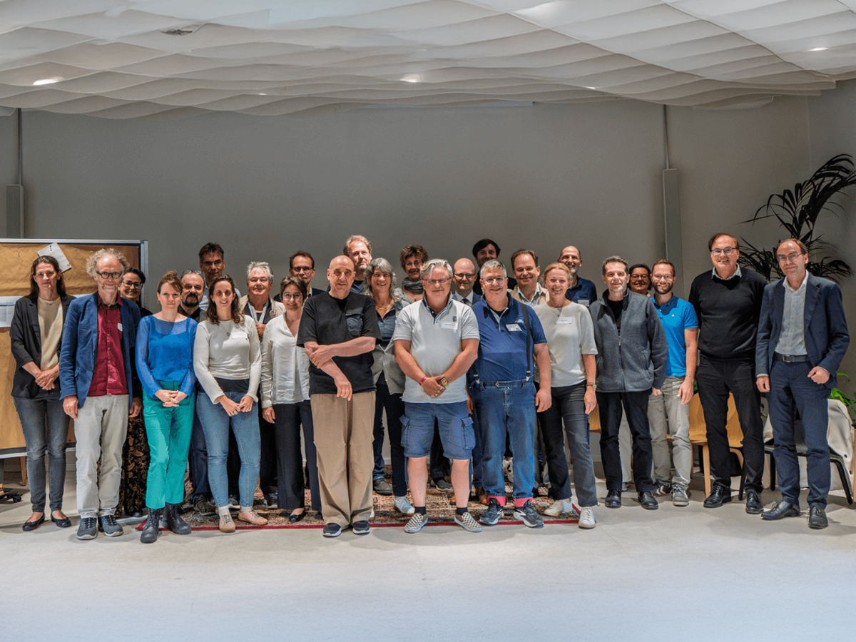 Gruppenfoto von Musikern im Rahmen des WorkShops zur Reform der Kulturförderung