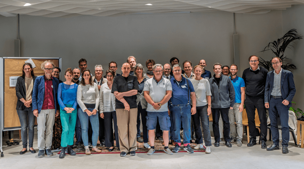 Gruppenfoto von Musikern im Rahmen des WorkShops zur Reform der Kulturförderung