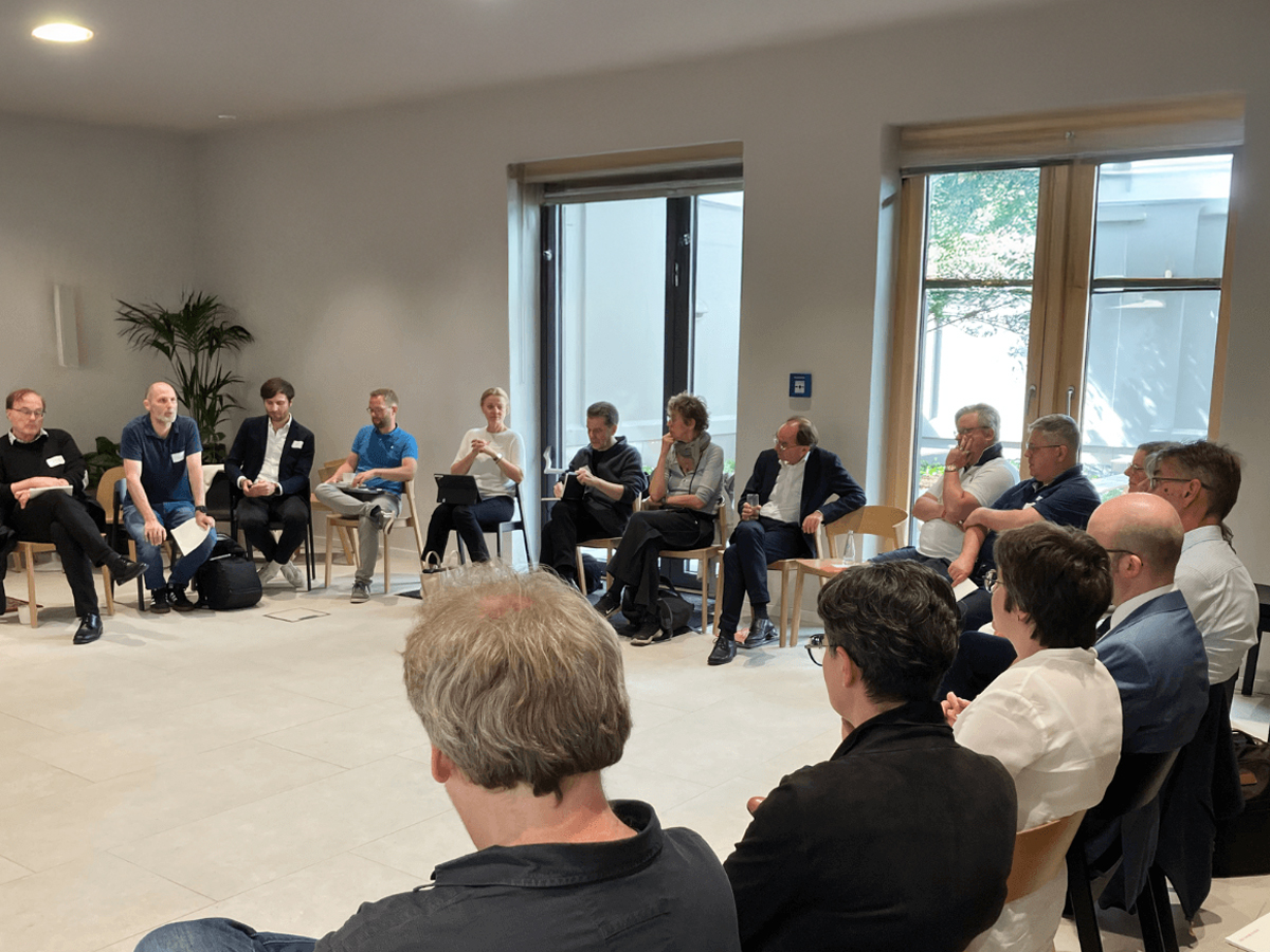 Gruppenfoto von Musikern im Rahmen des WorkShops zur Reform der Kulturförderung
