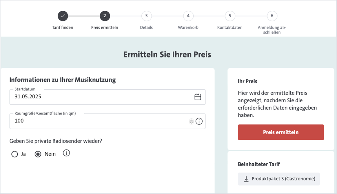Weitere Informationen zur Musiknutzung