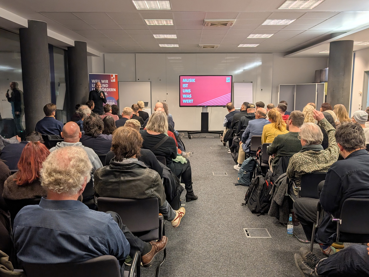 Roadshow GEMA Kulturförderung 2026