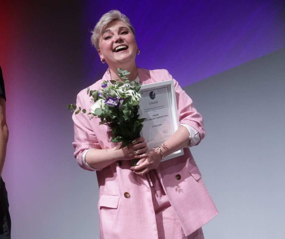 Ela Steinmetz beim Lyrikon