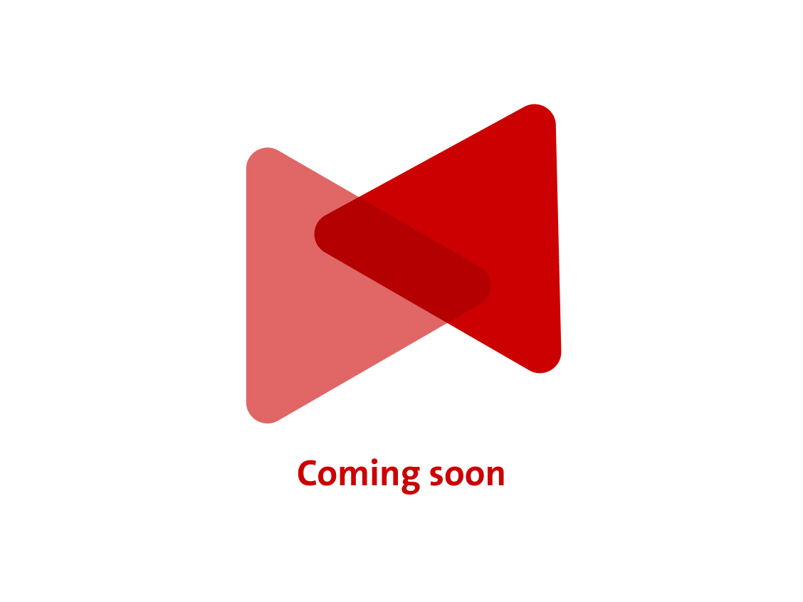 Zwei überlappende rote Dreiecke mit Text 