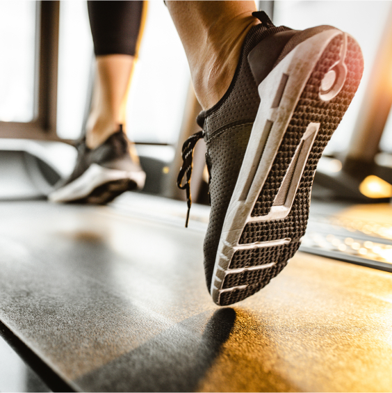 Laufband Schuh