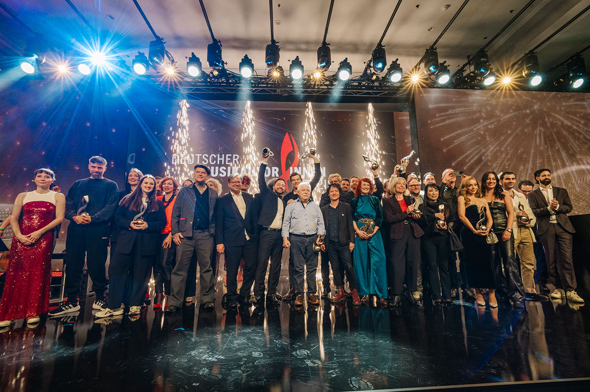 Gruppenbild der Gewinner vom Musikautor*innenpreis 2025