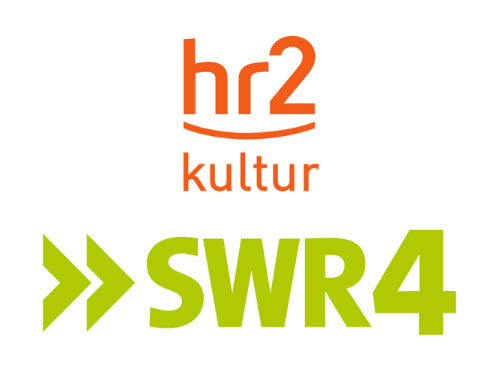 Logos von hr2 und SWR4