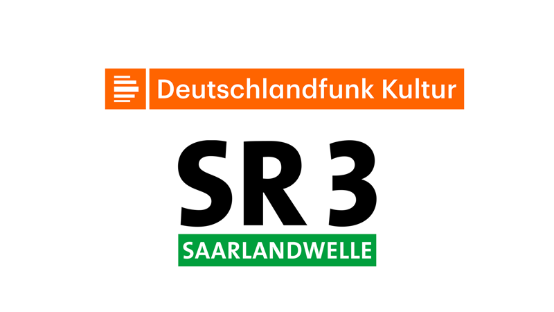 Logos von DLF Kultur und SR3